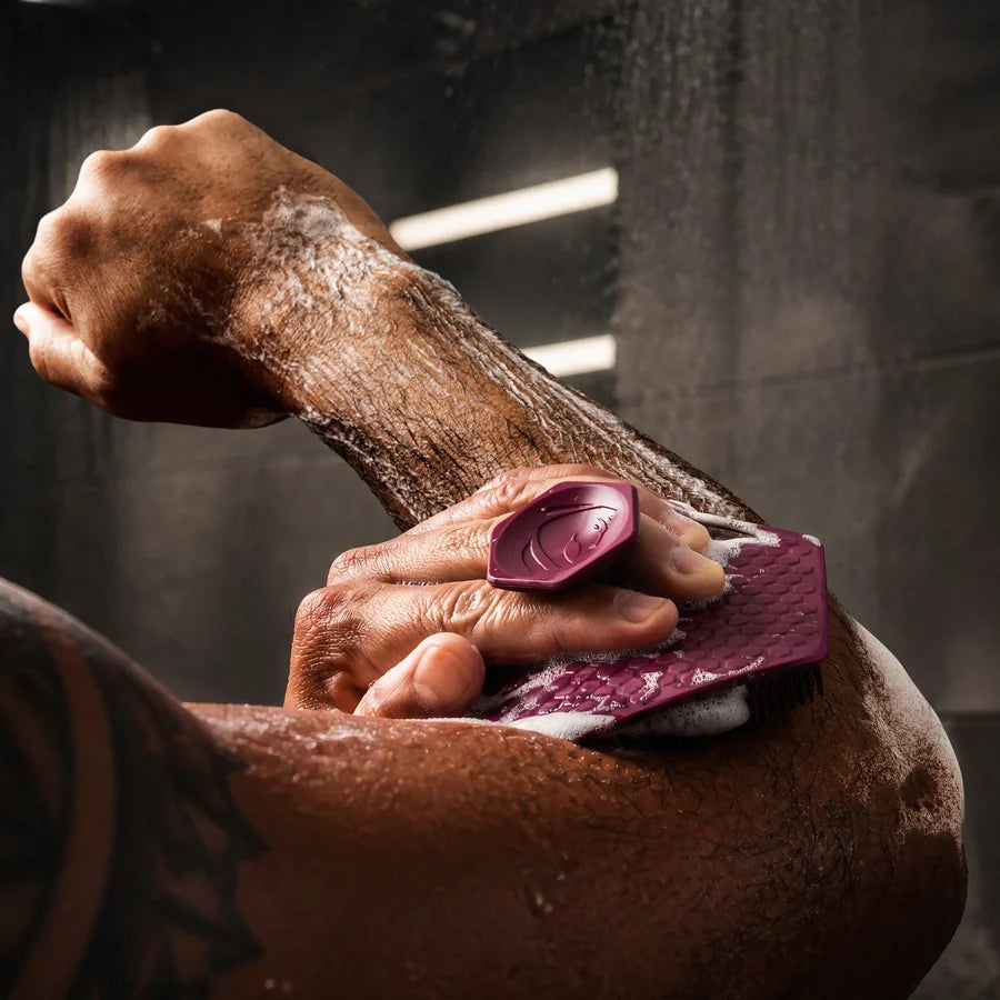 The Body Scrubber 2.0 Broncos Maroon