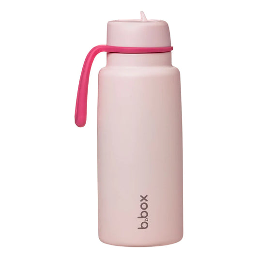 1L Insulated Flip Top Bottle Pink Paradise