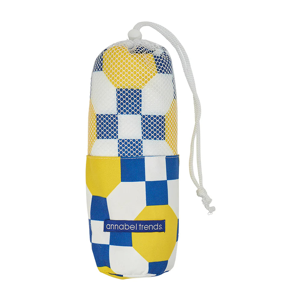 Sand Free Towel Retro Tile