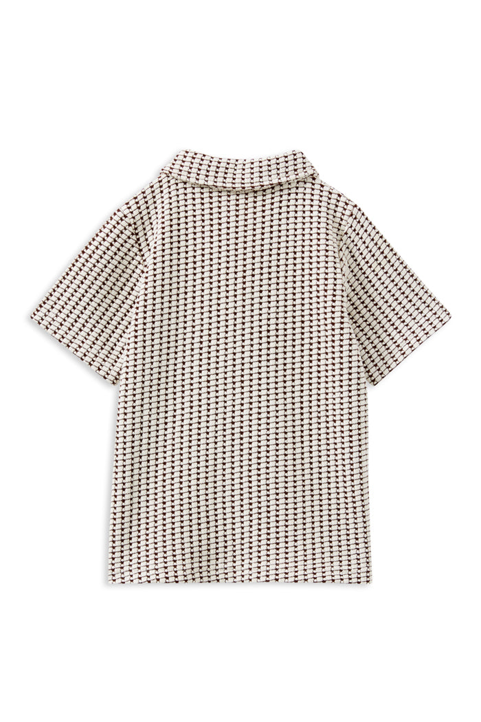 Chocolate Knit Polo
