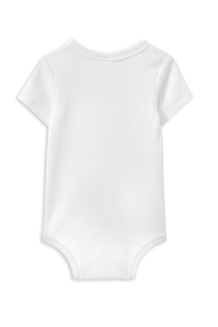 White Rib Bubbysuit,
