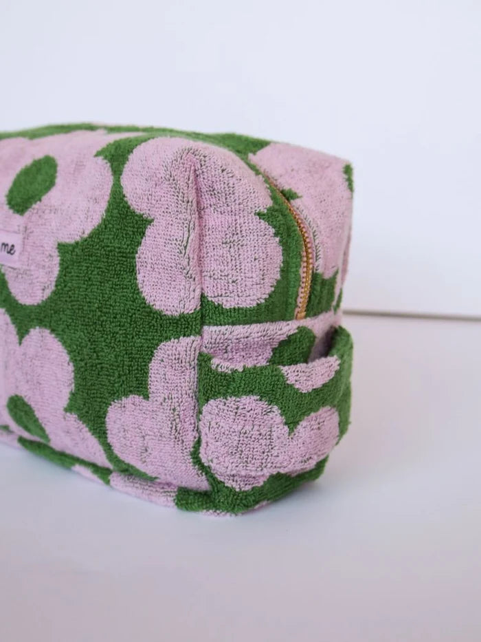 Flowerbed Terry Toiletry Bag