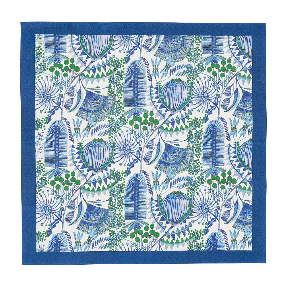 Paper Napkin Bush Botanical 20pc