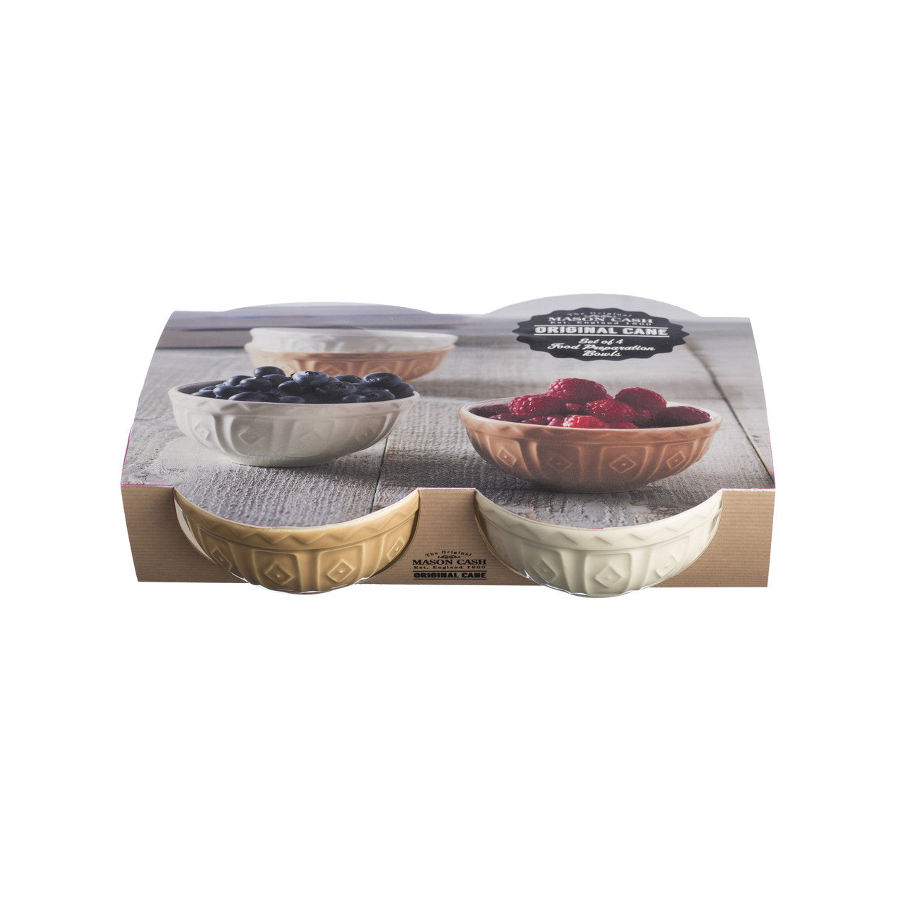 Mason Cash Cane Prep Bowls Set of 4