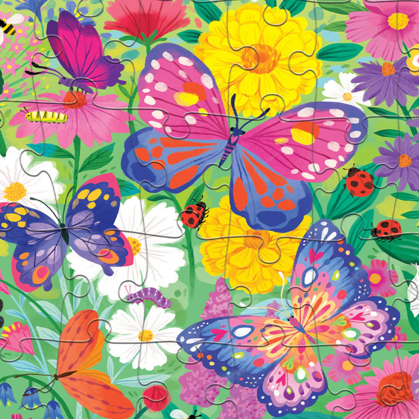 Holographic Puzzle 50pc Butterflies