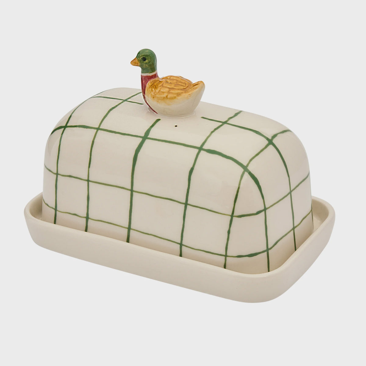 Butter Dish Duck Butter Up