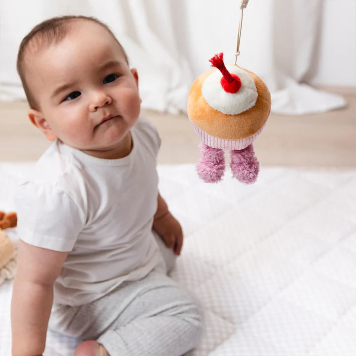 2pk Stroller Toy Icecream & Cupcake