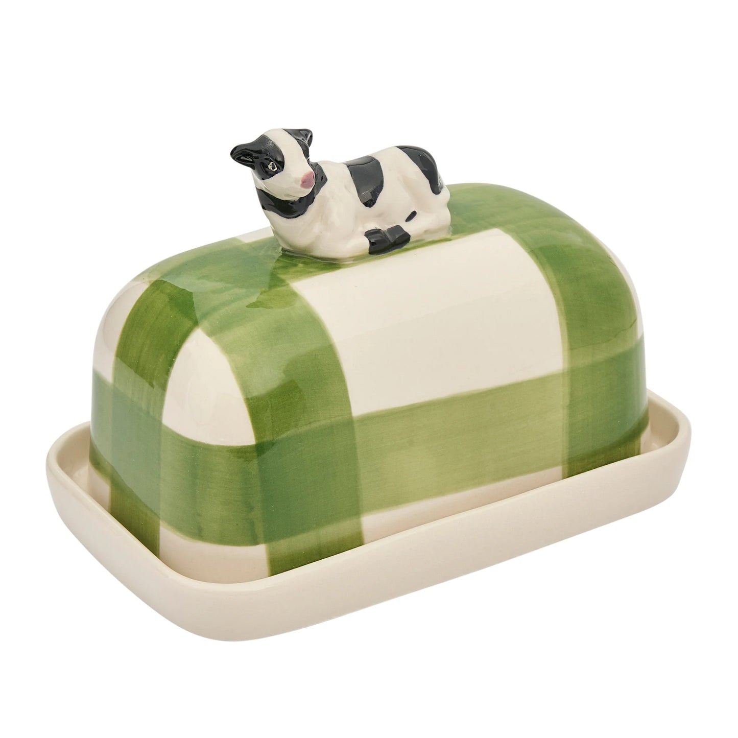 Butter Dish Cow Butter Up