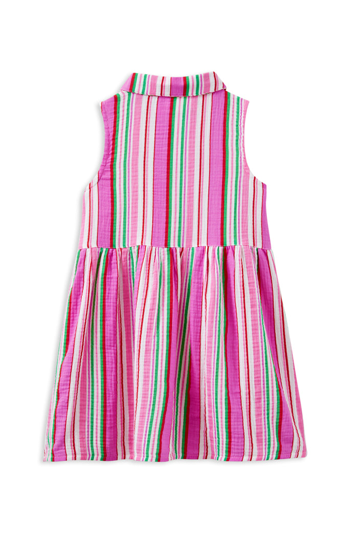 Crinkle Stripe Dress.