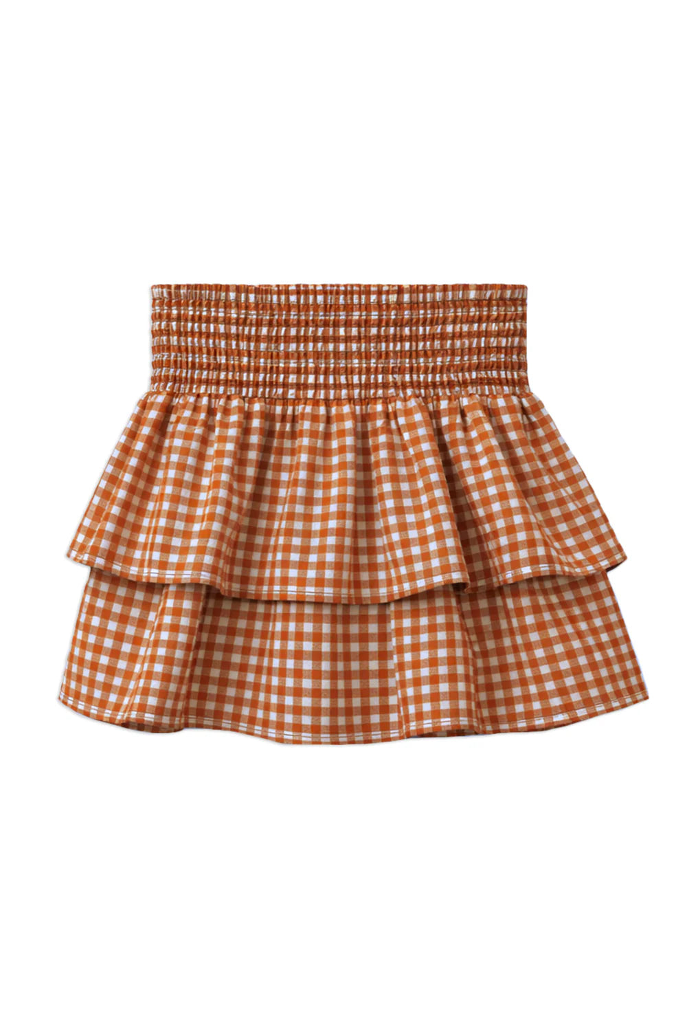 Western Check Skirt