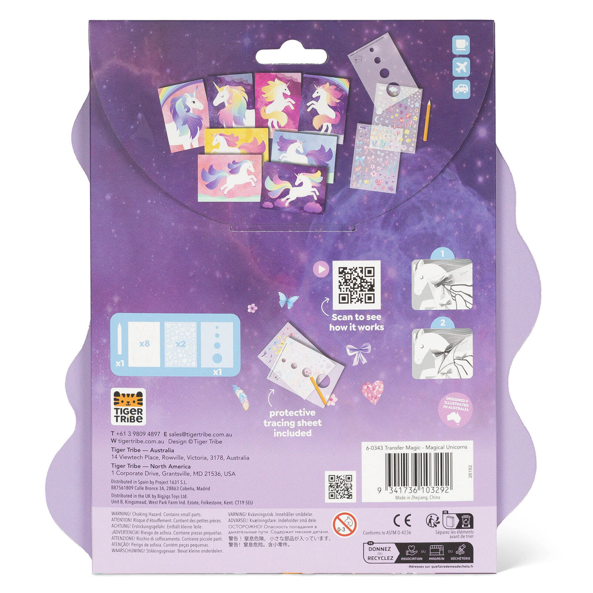 Transfer Magic Magical Unicorns