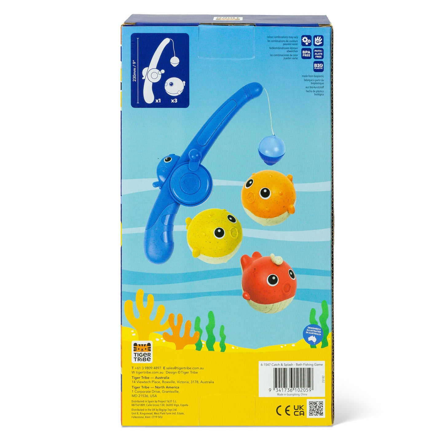 Catch & Splash Bath Fishing Game