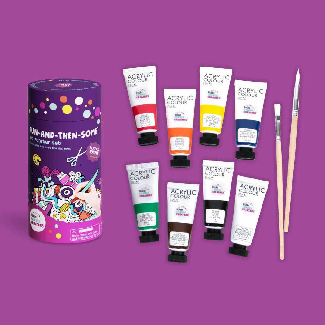Fun-And-Then-Some Art Starter Set Playful Paint