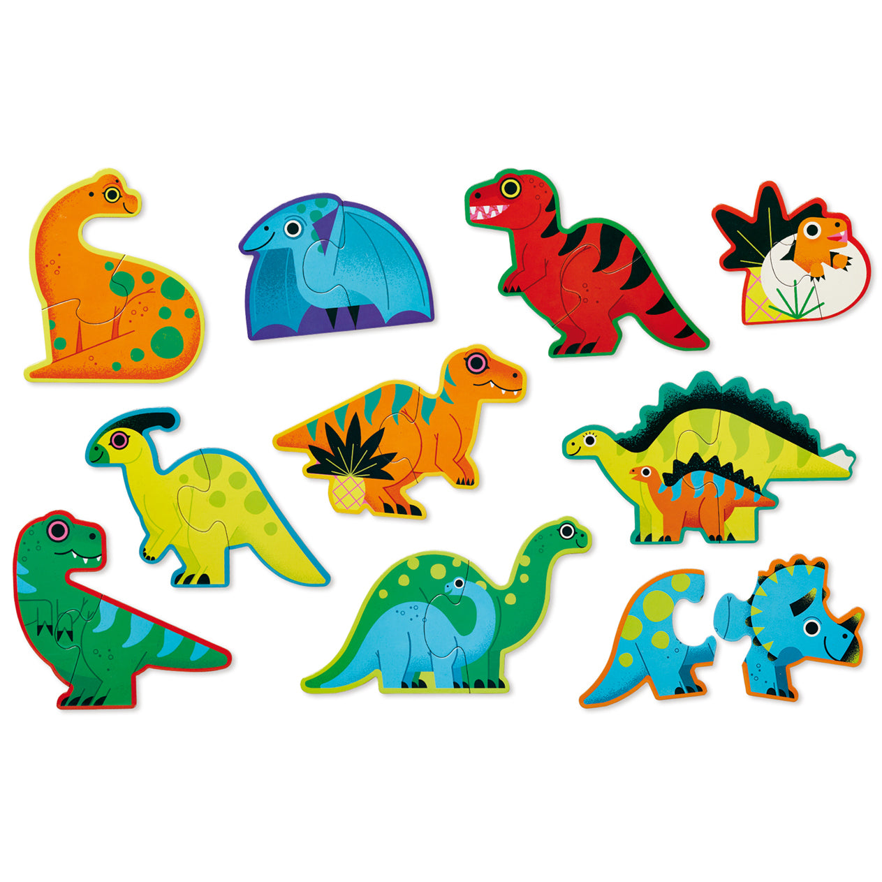 Floor Puzzle 2pc Dinosaurs