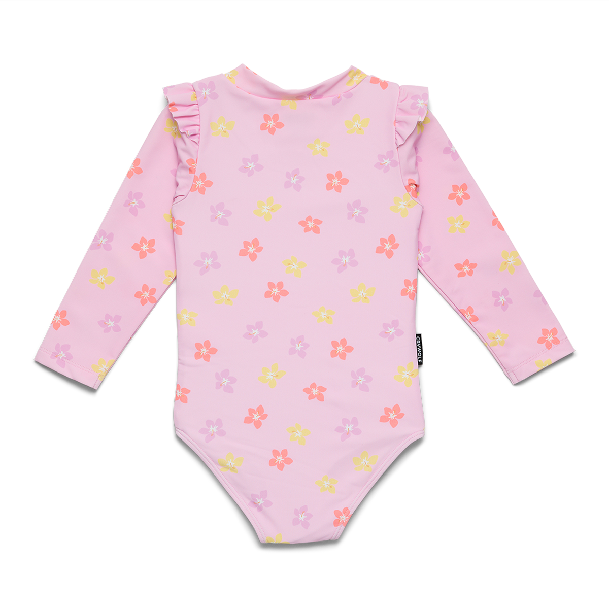 Baby Long Sleeve Swimsuit Hibiscus Bloom