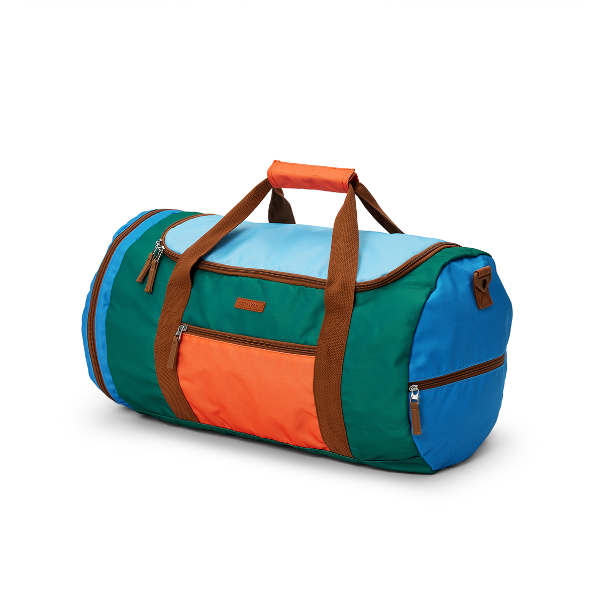 Packable Duffle Bag Seaside Colourblock