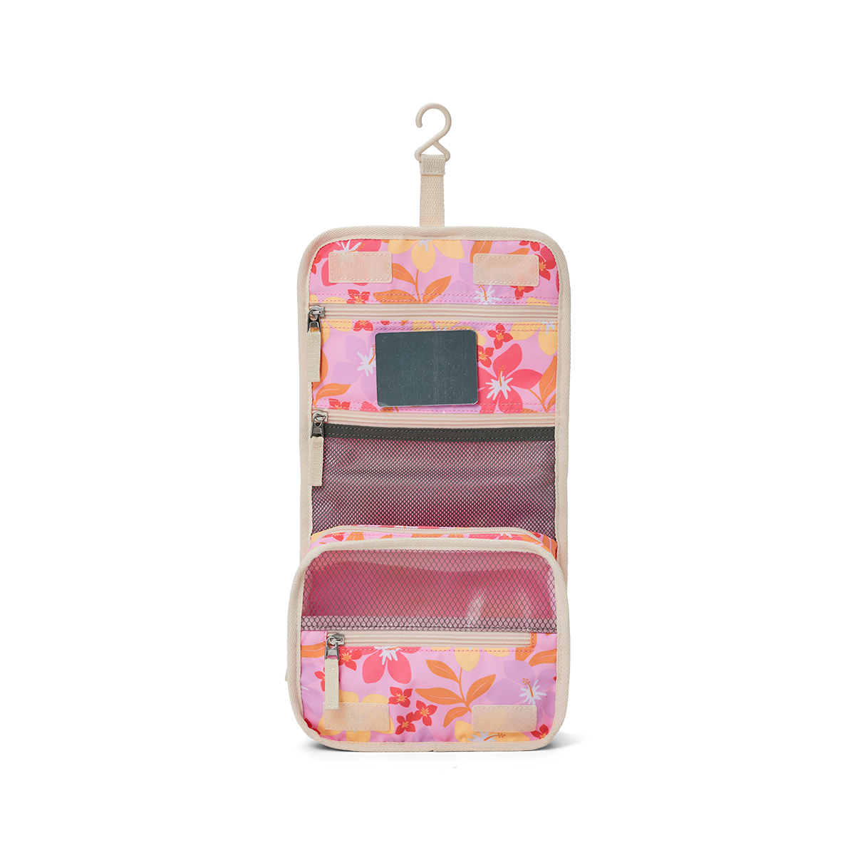 Hanging Toiletry Bag Hibiscus Daze