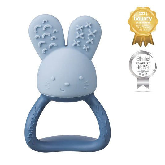 Chill and Fill Teether Lullaby Blue