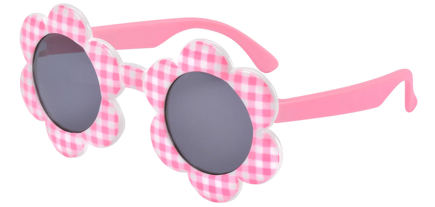 Baby Daisy Sunglasses Pink Check