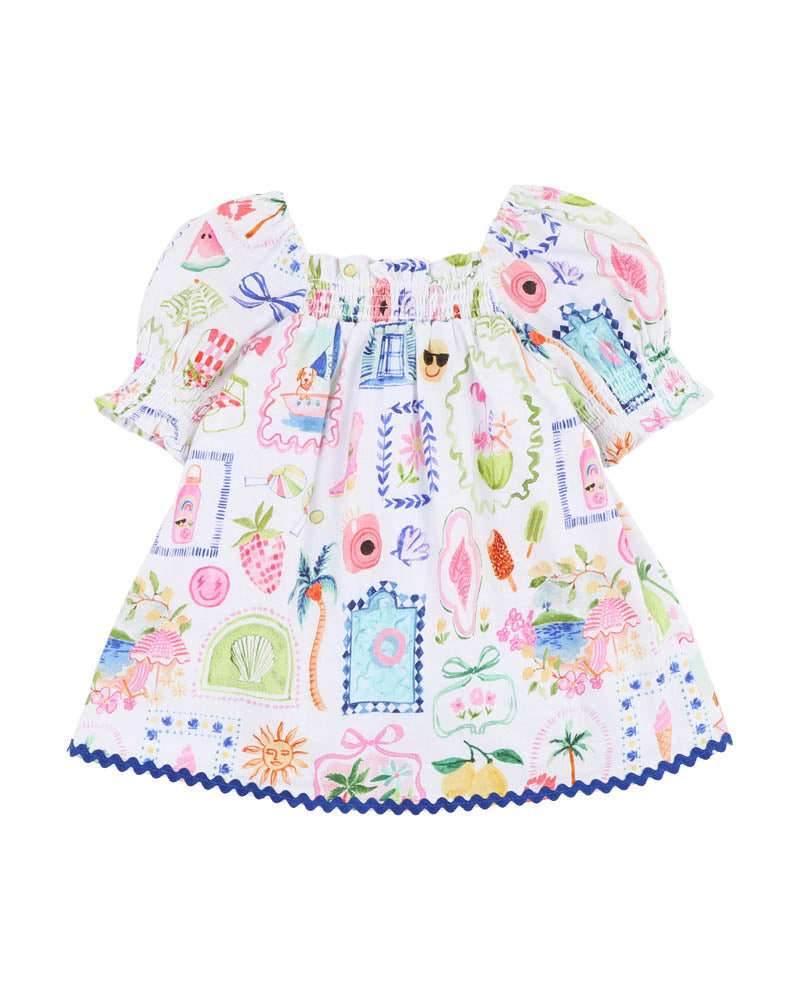 Summer Vacay Ric Rac Dress