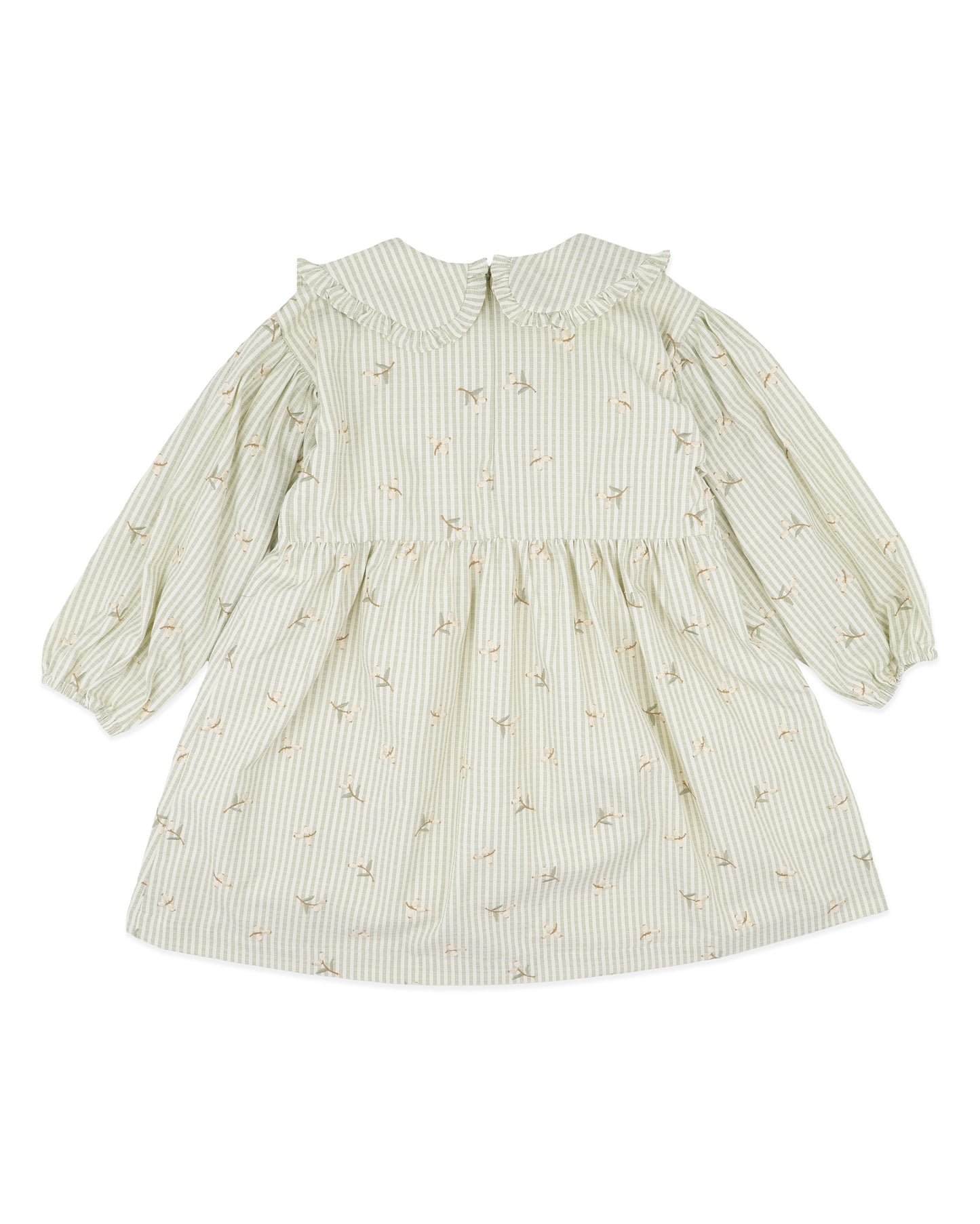 Orchard Bloom Emb. Stripe Dress