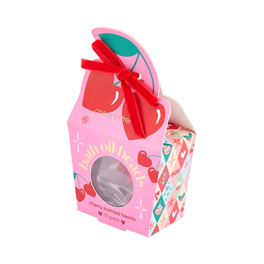 Bath Oil Beads Cherry 10pc