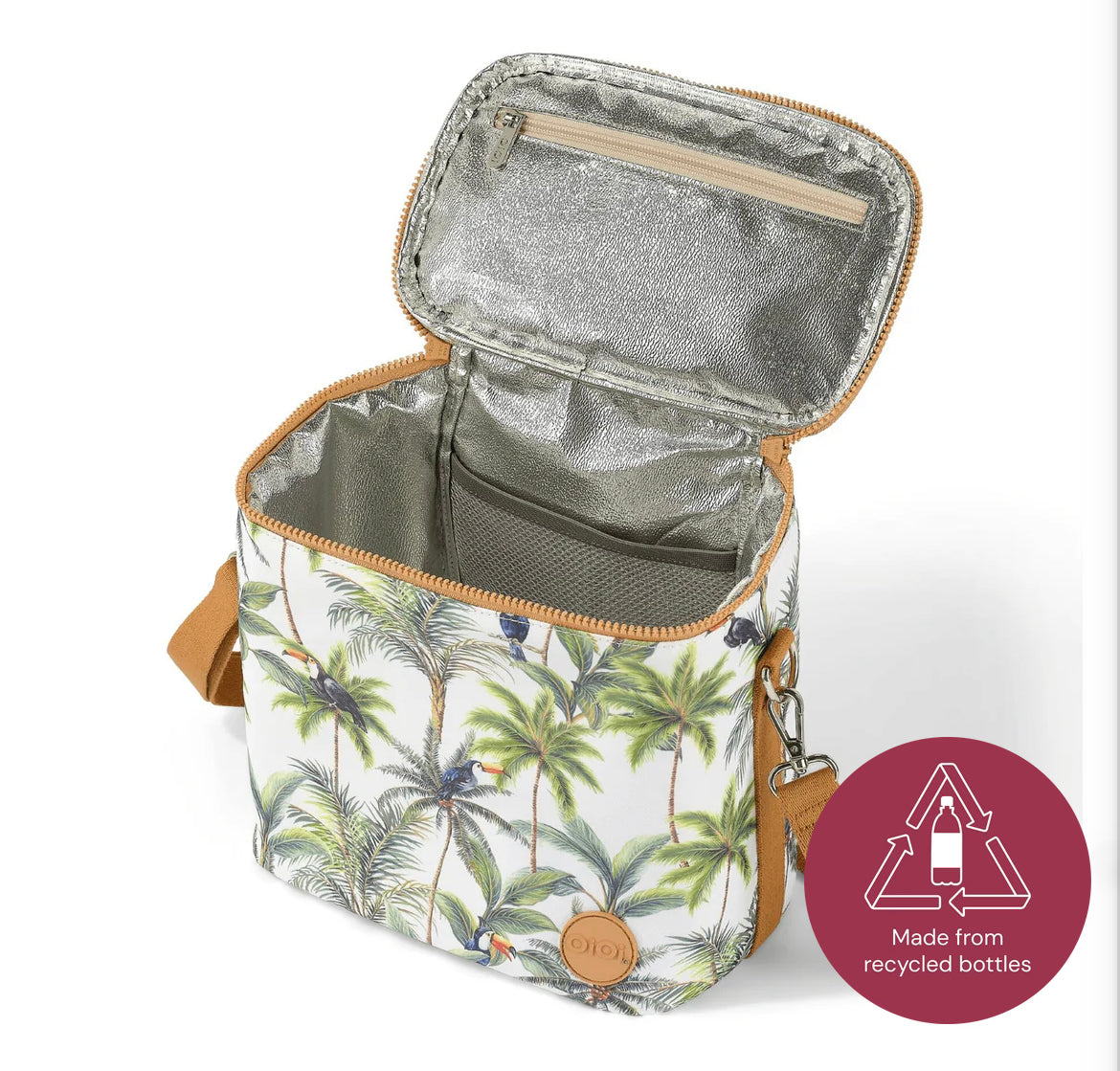 Insulated Lunch Bag Midi Tropical