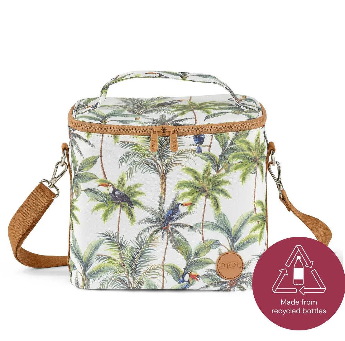 Insulated Lunch Bag Midi Tropical
