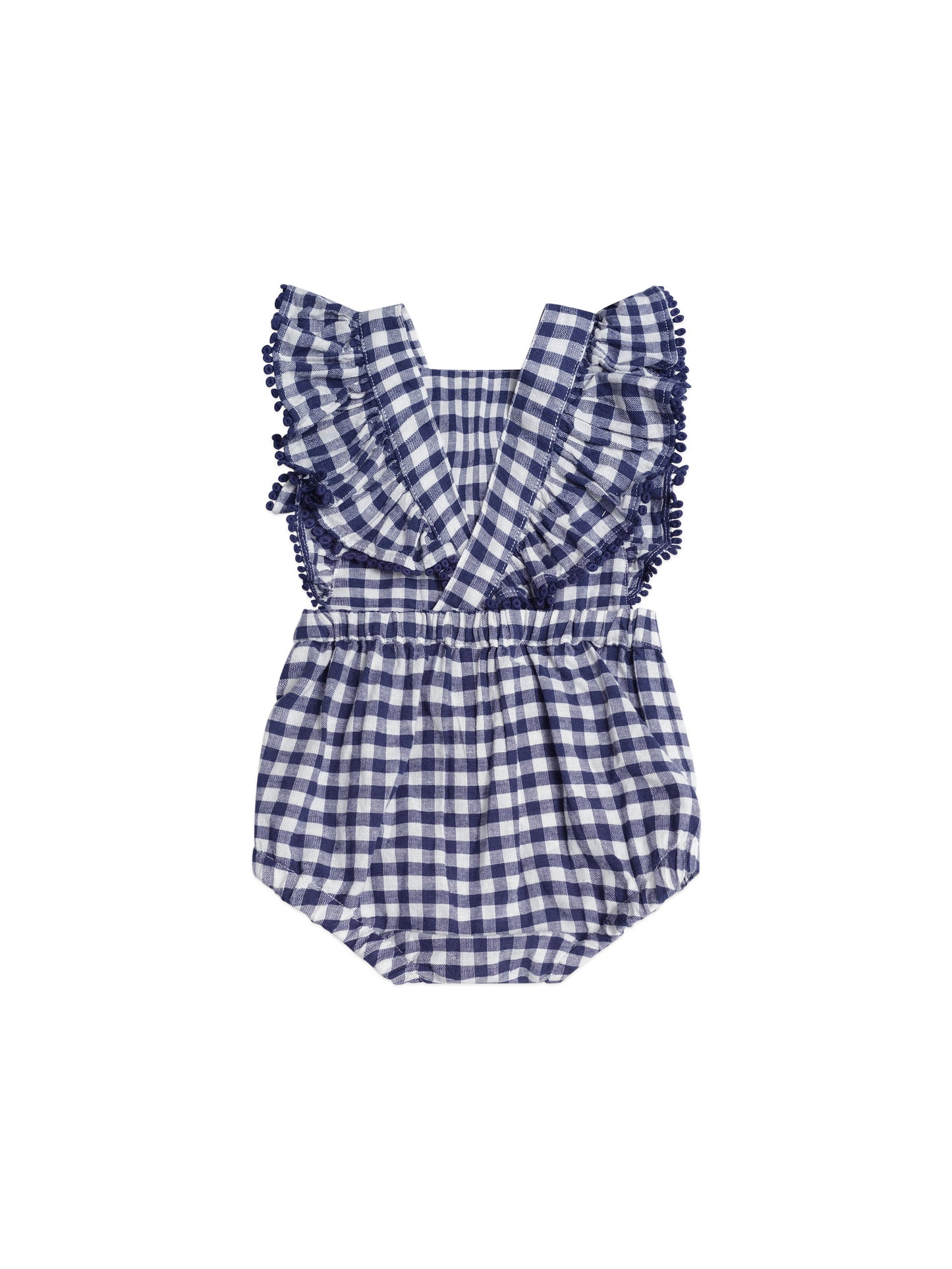 Frilly Playsuit Cherry Pie Check