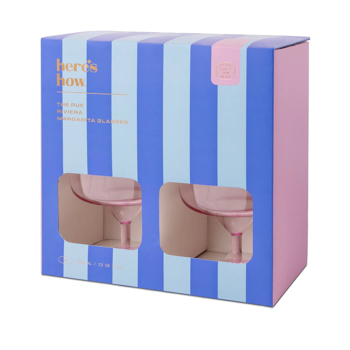 The Rue Margarita Glass Set of 4 Lilac