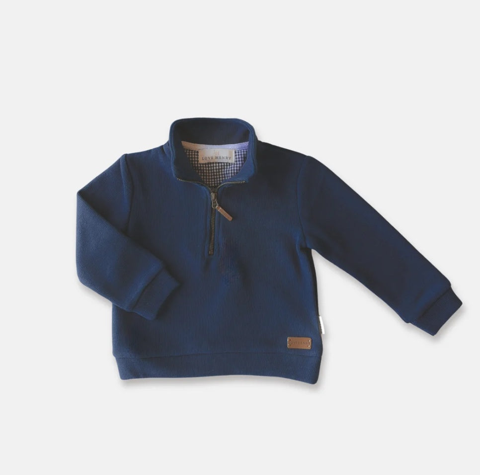Boys Harry Jumper Navy