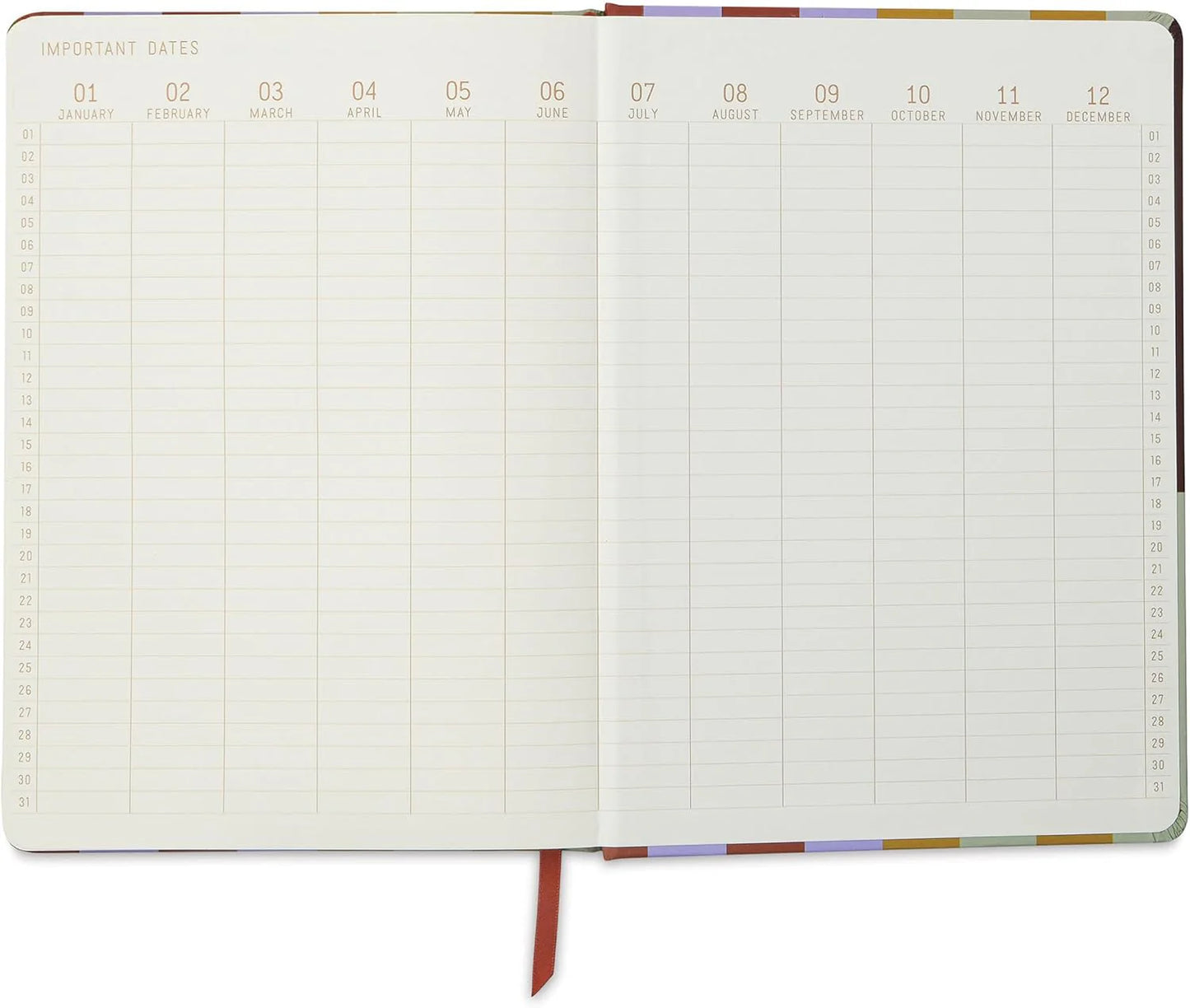 Jumbo Soft Touch Journal Pink Vintage Floral