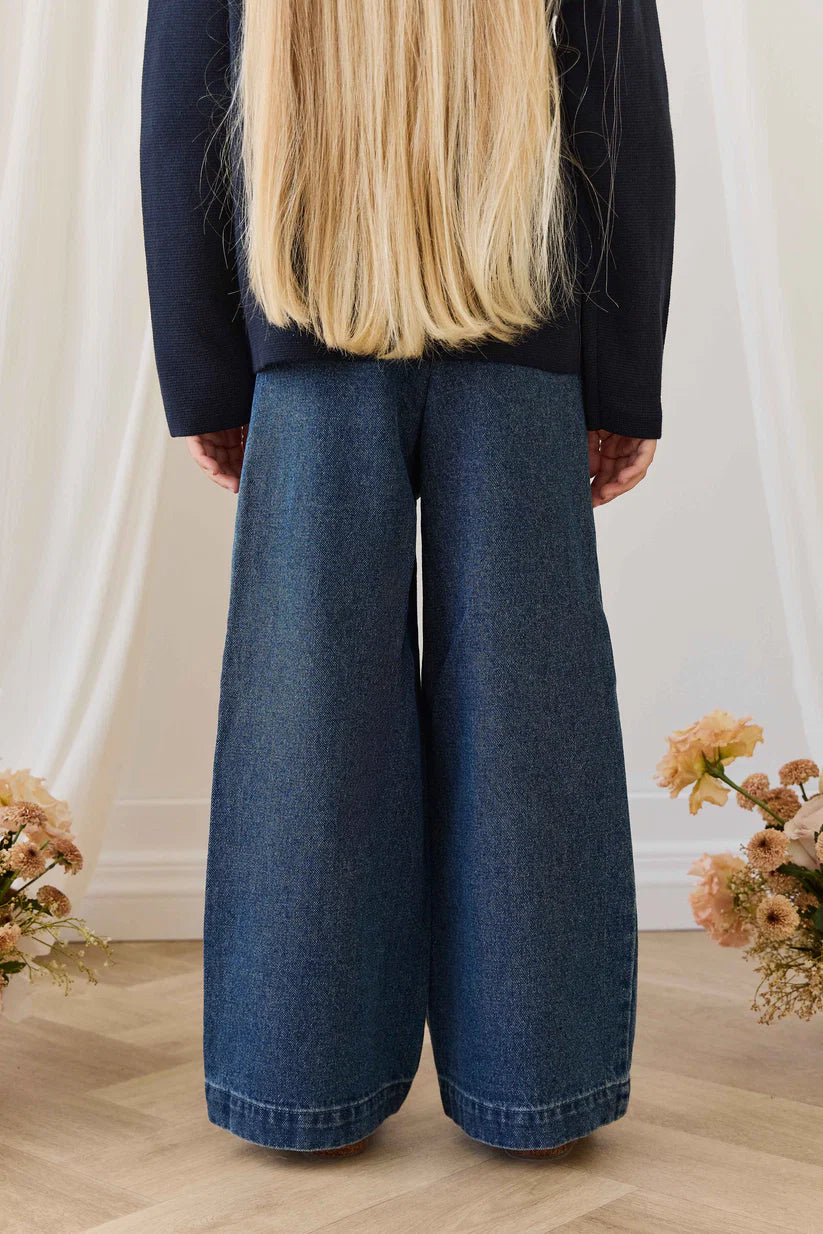 Theodora Pant Classic Denim