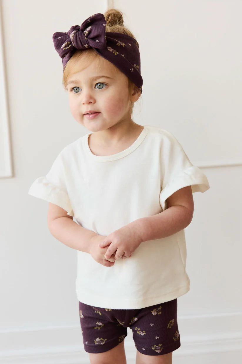 Pima Cotton Antoinette Top Parchment