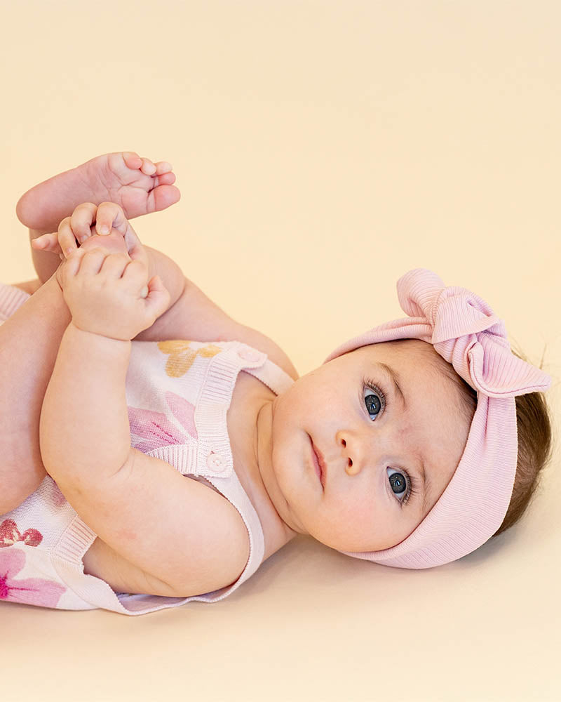 Grow Wild Knitted Flower Bodysuit