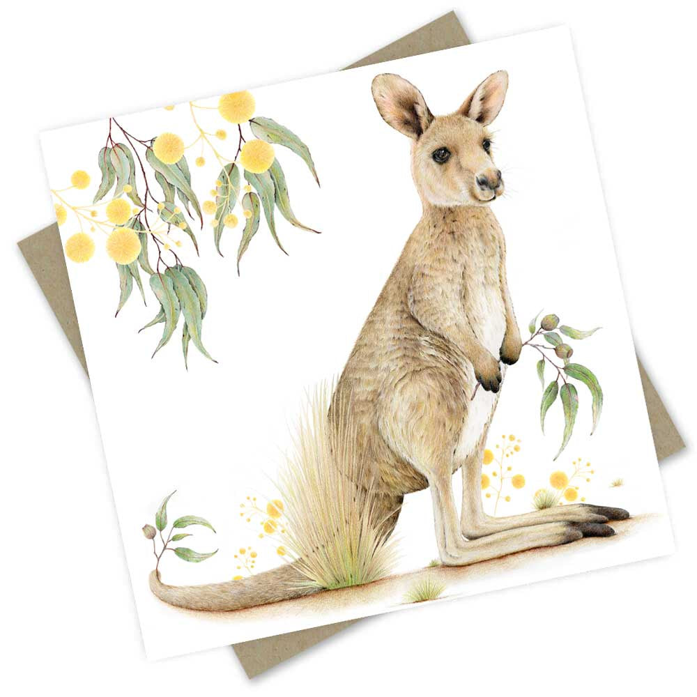 Kadee the Kangaroo Card