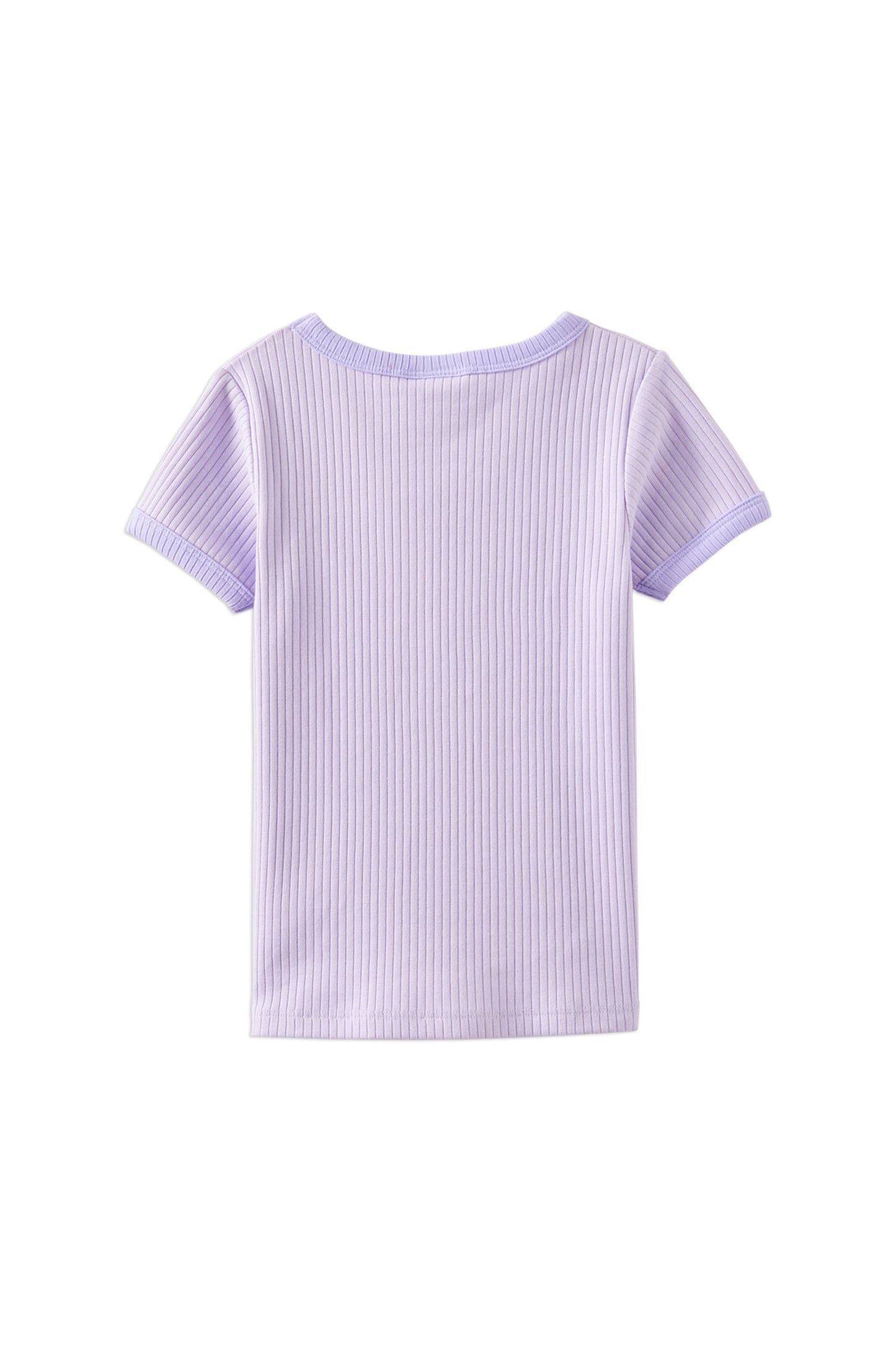Lilac Mist Rib Tee