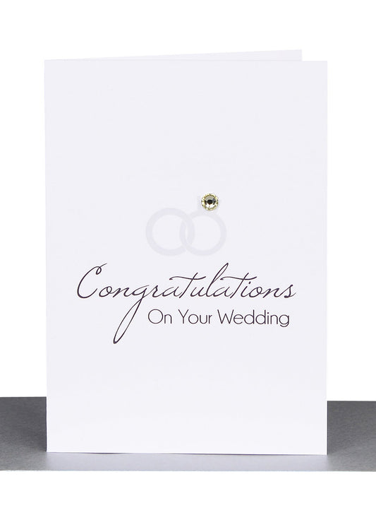 Congratulations on your Wedding Lrg Card