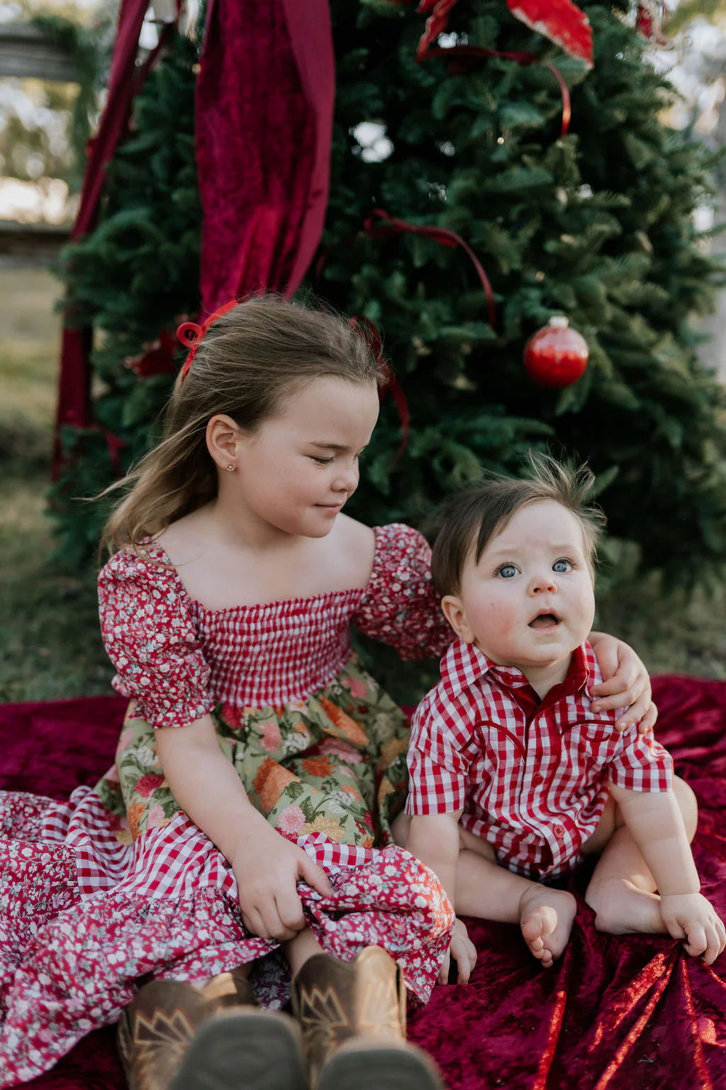 Penelope Block Twirl Dress