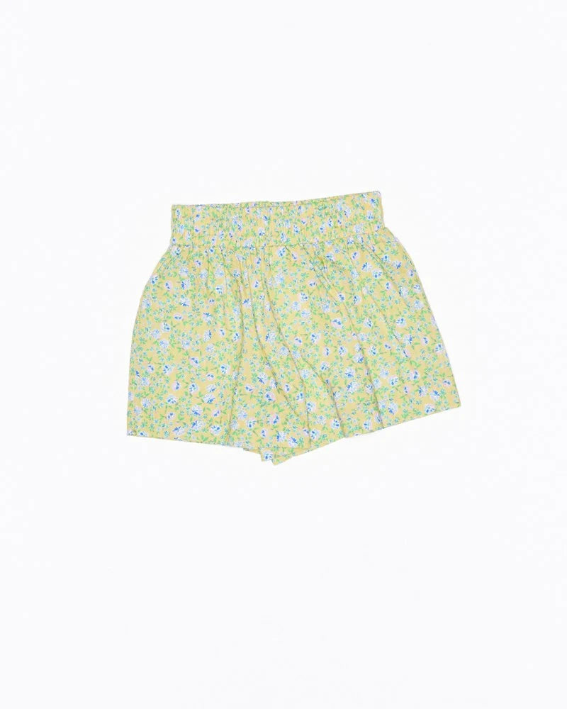 Ditsy Lemon Plum Short