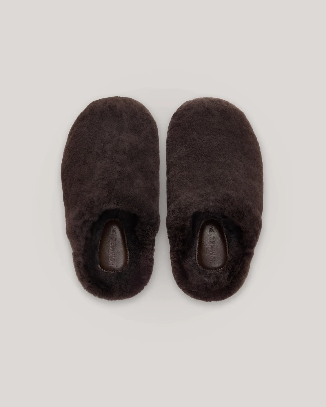 Sheepskin Slippers Chocolate