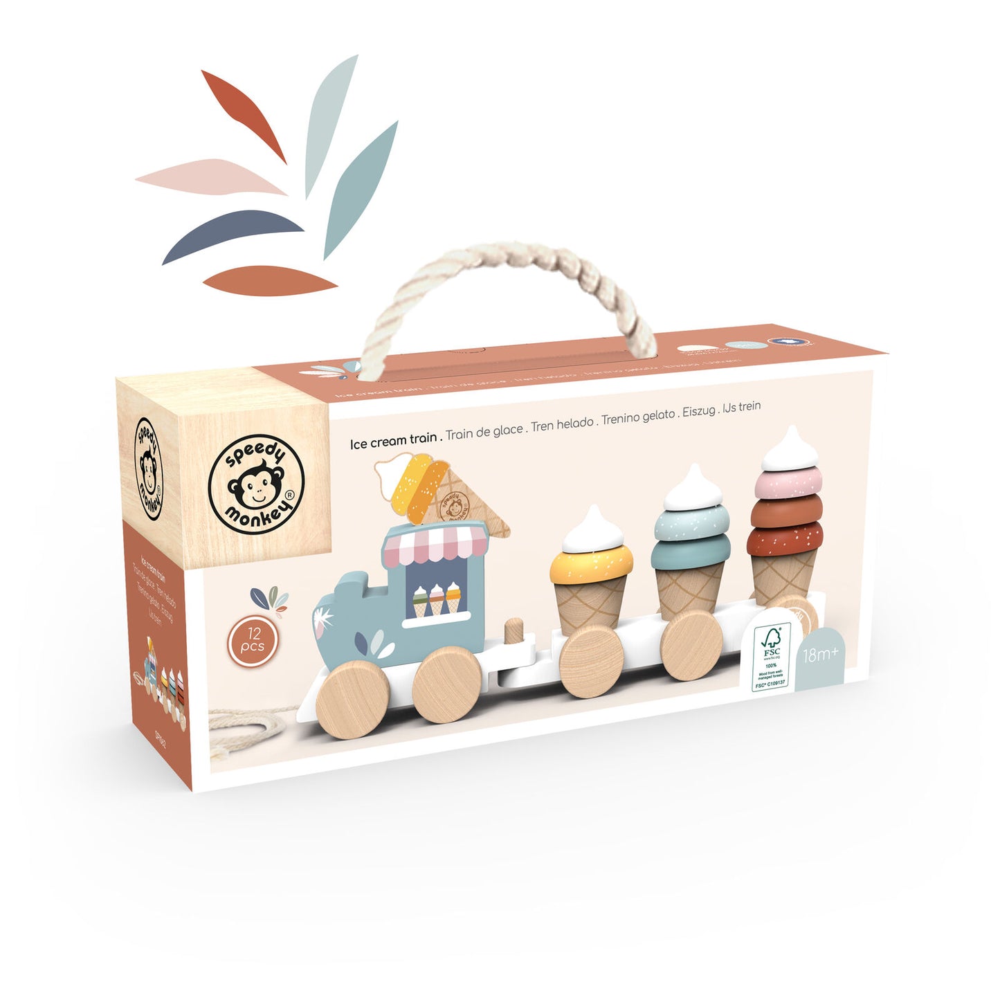 Ice Cream Stacking Train
