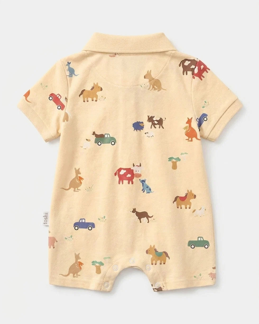 Onesie S/S Classic Arcadia Station Hands