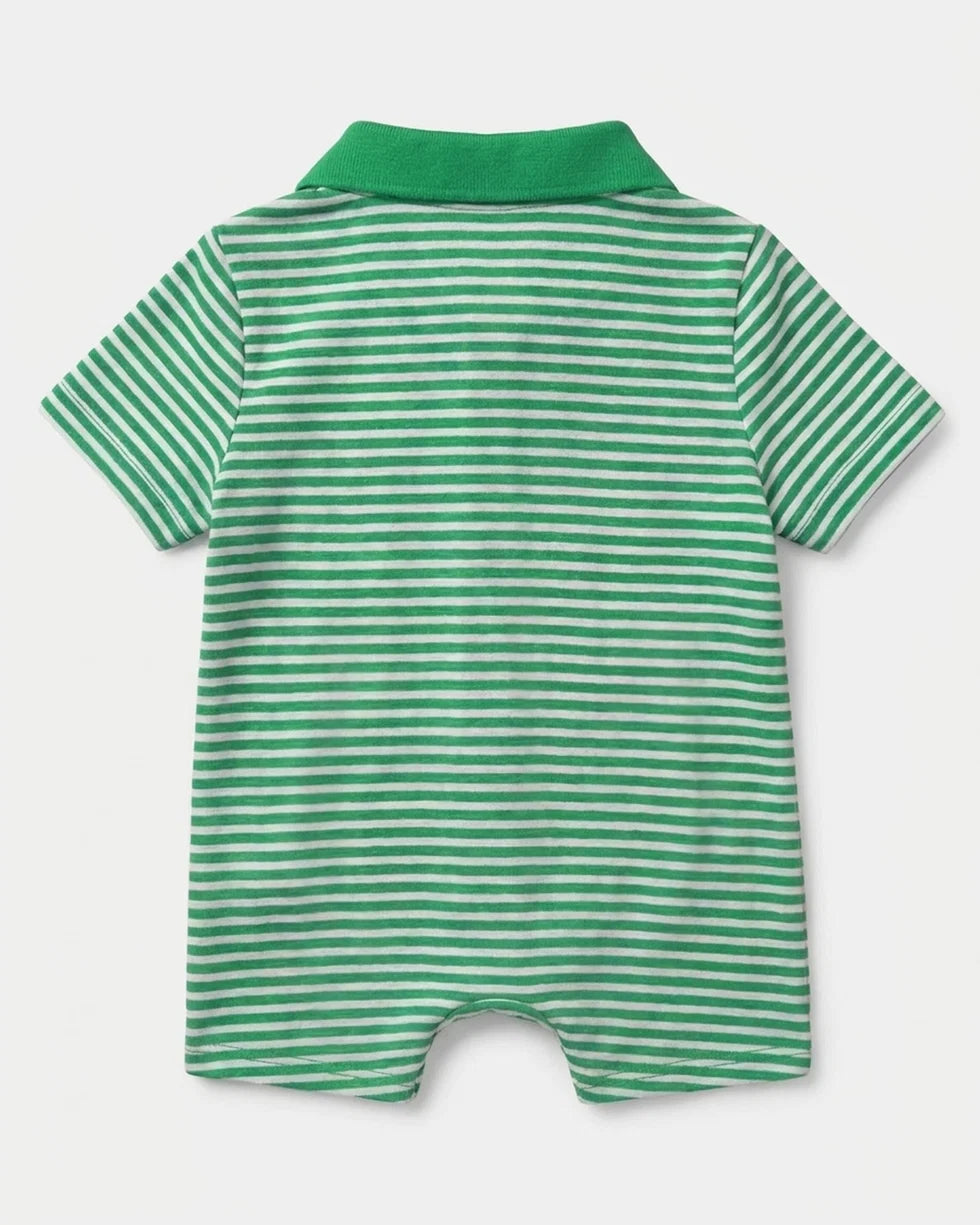 Onesie S/S Polo Mini Pistachio