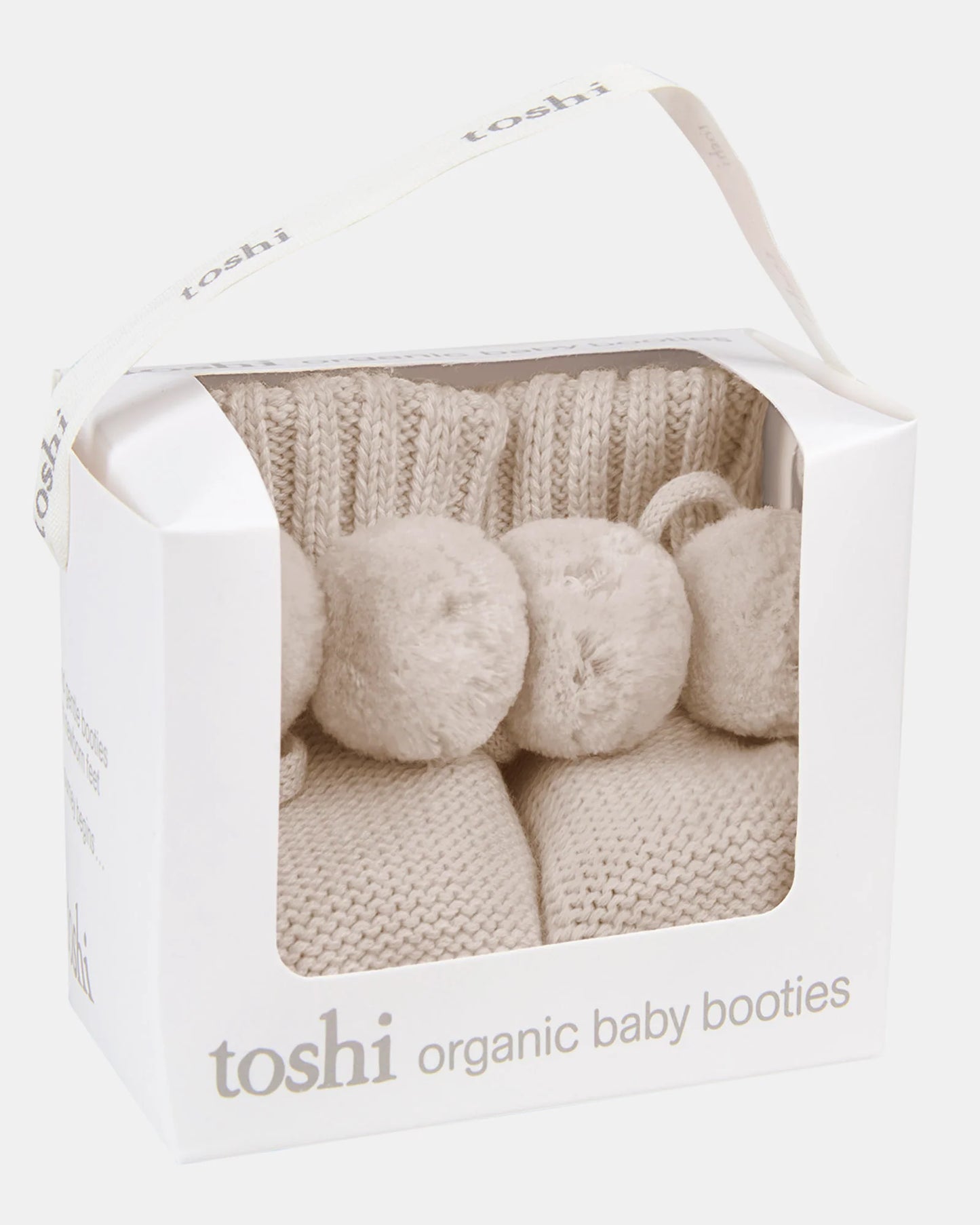 Organic Booties Oatmeal