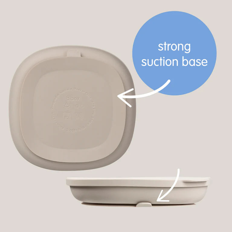 Silicone Plate & Lid Ocean