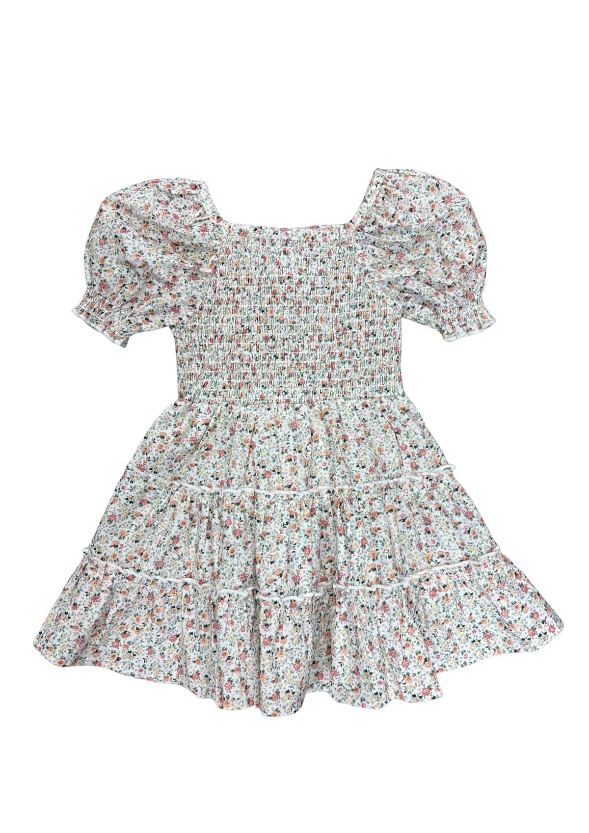 Girls Daisy Dress Pink Floral