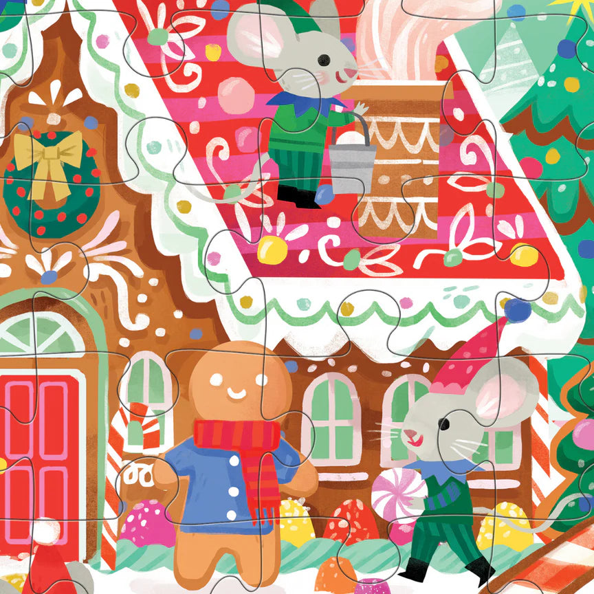 Floor Puzzle 36pc Gingerbread House