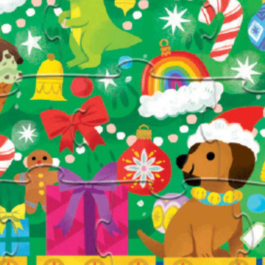 Floor Puzzle 24pc Christmas Tree