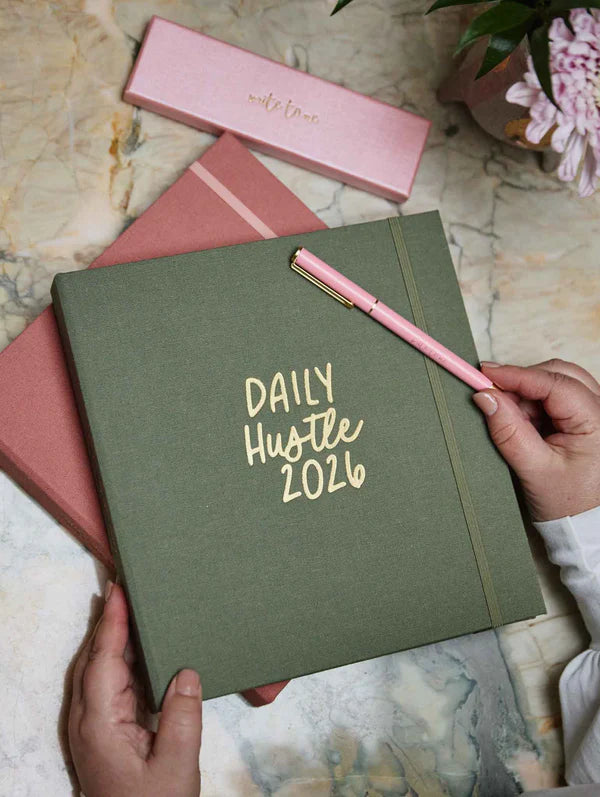 2026 Daily Hustle Planner Pistachio